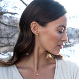 Firkløveranheng 18 karat gull med justerbar kjede