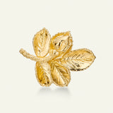 Rosenblad broche