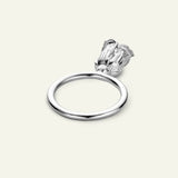 Rose statement ring, sølv