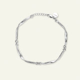 Græs Armbånd Sølv