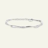 Græs Armbånd Sølv