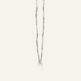 Græs Halskæde Sølv