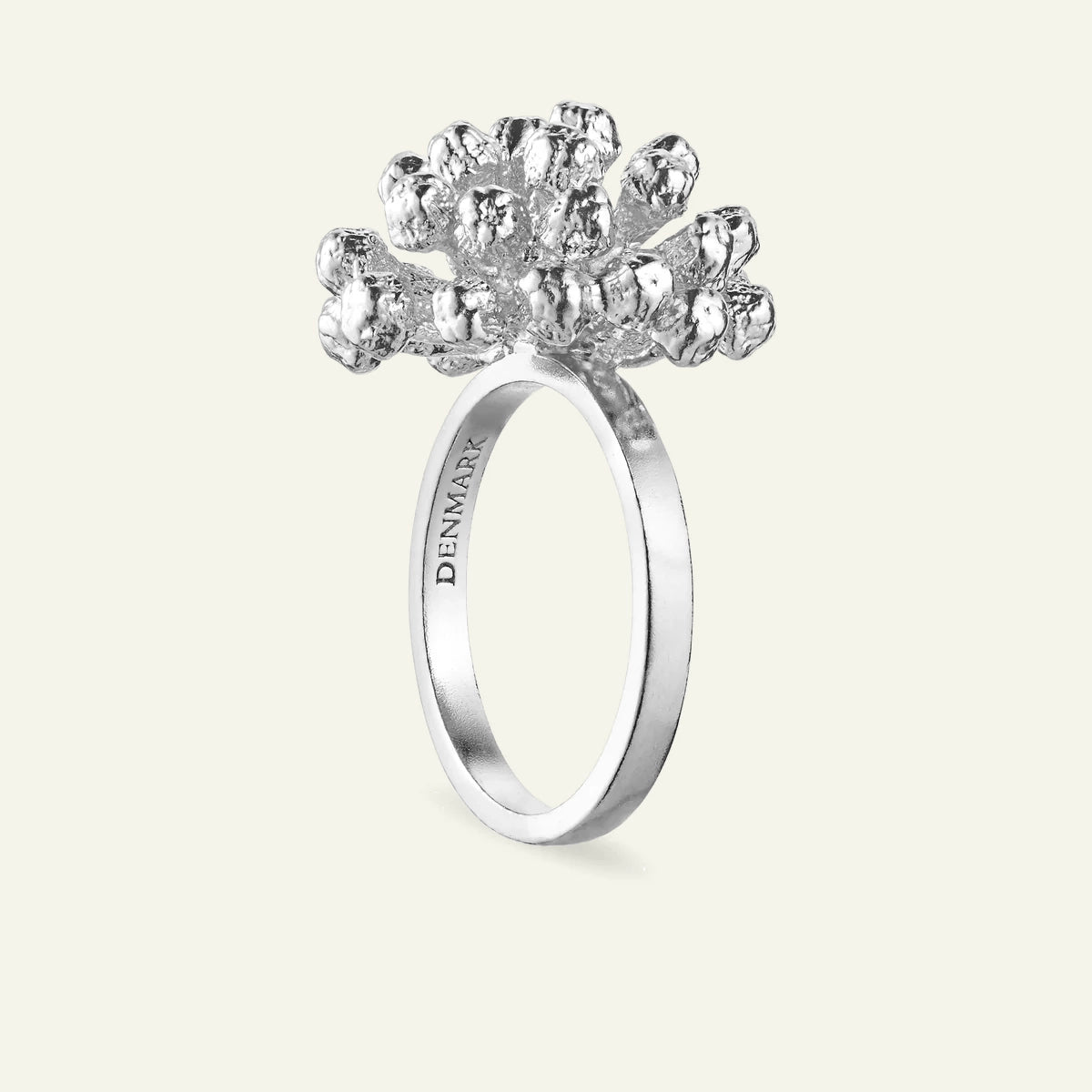 Dildblomst, Statement Ring, Sølv