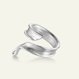 Græs Statement Ring Sølv