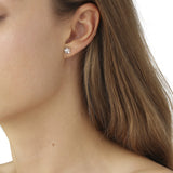 Forglemmigej Små Ørestikkere Sølv