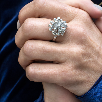 Dild Statement Ring Sølv