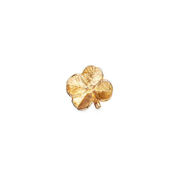 Firkløver pin 18 karat guld