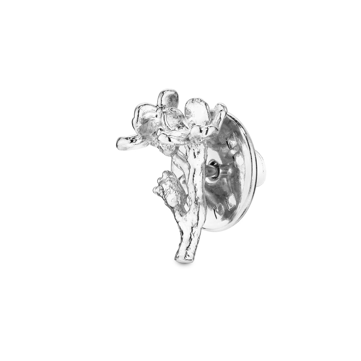 Forglemmegei pin sølv