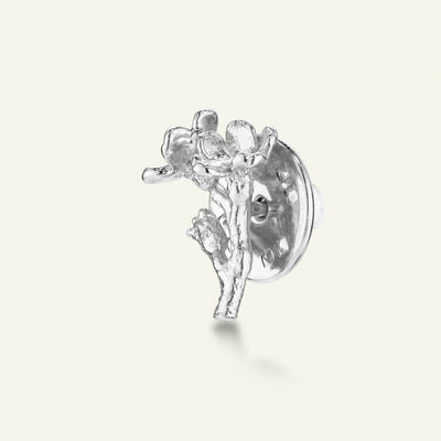 Forglemmigej pin sølv