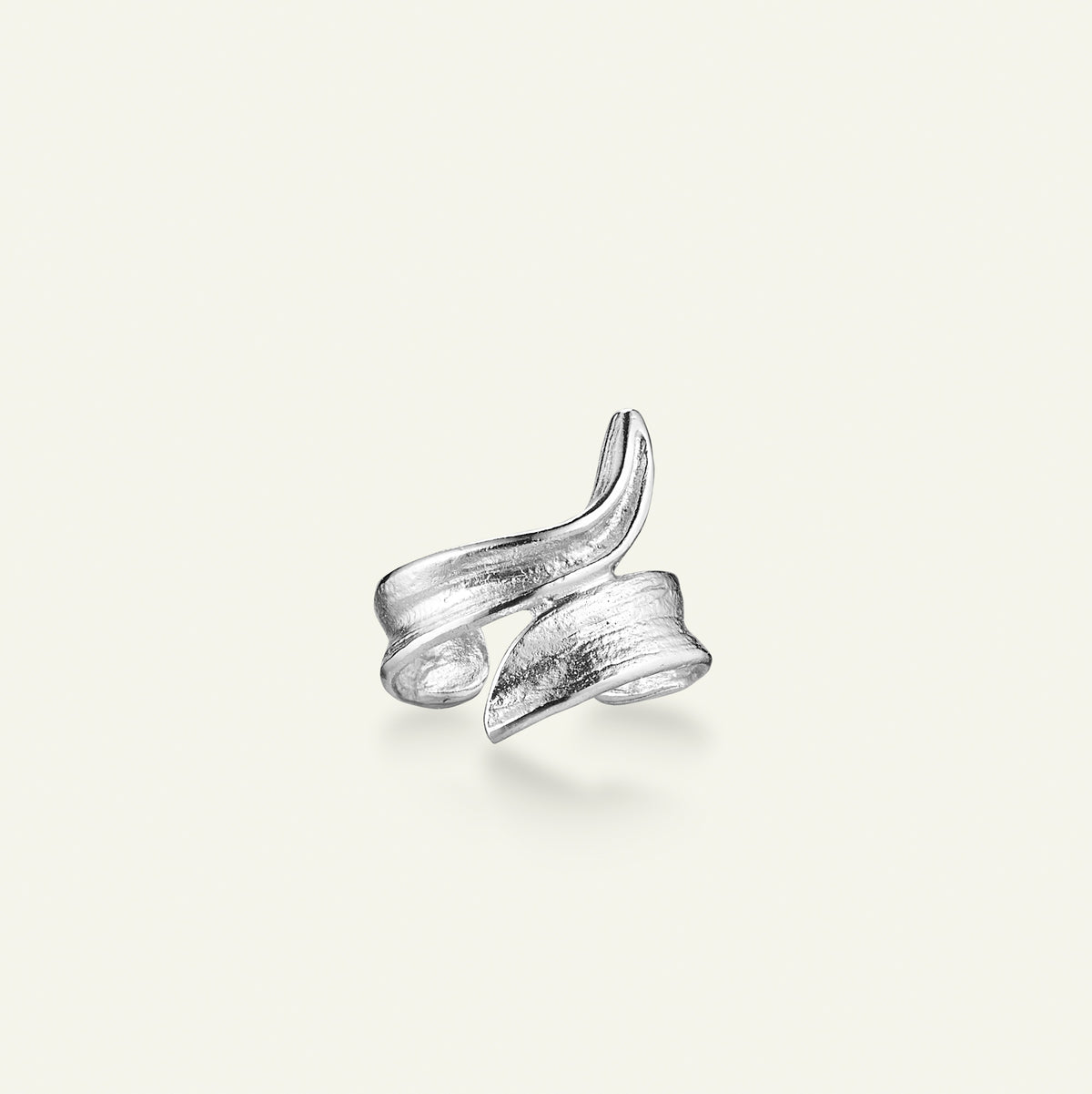 Græs ear cuff sølv