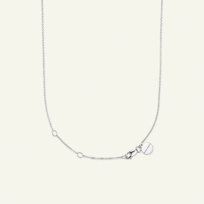 Persille halskæde med Vedhæng Sølv, justerbar kæde