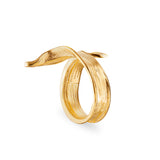 Græs Statement Ring 18 karat guld