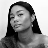 Rose kædeøreringe, sølv