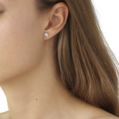 Forglemmigej Små Ørestikkere Sølv